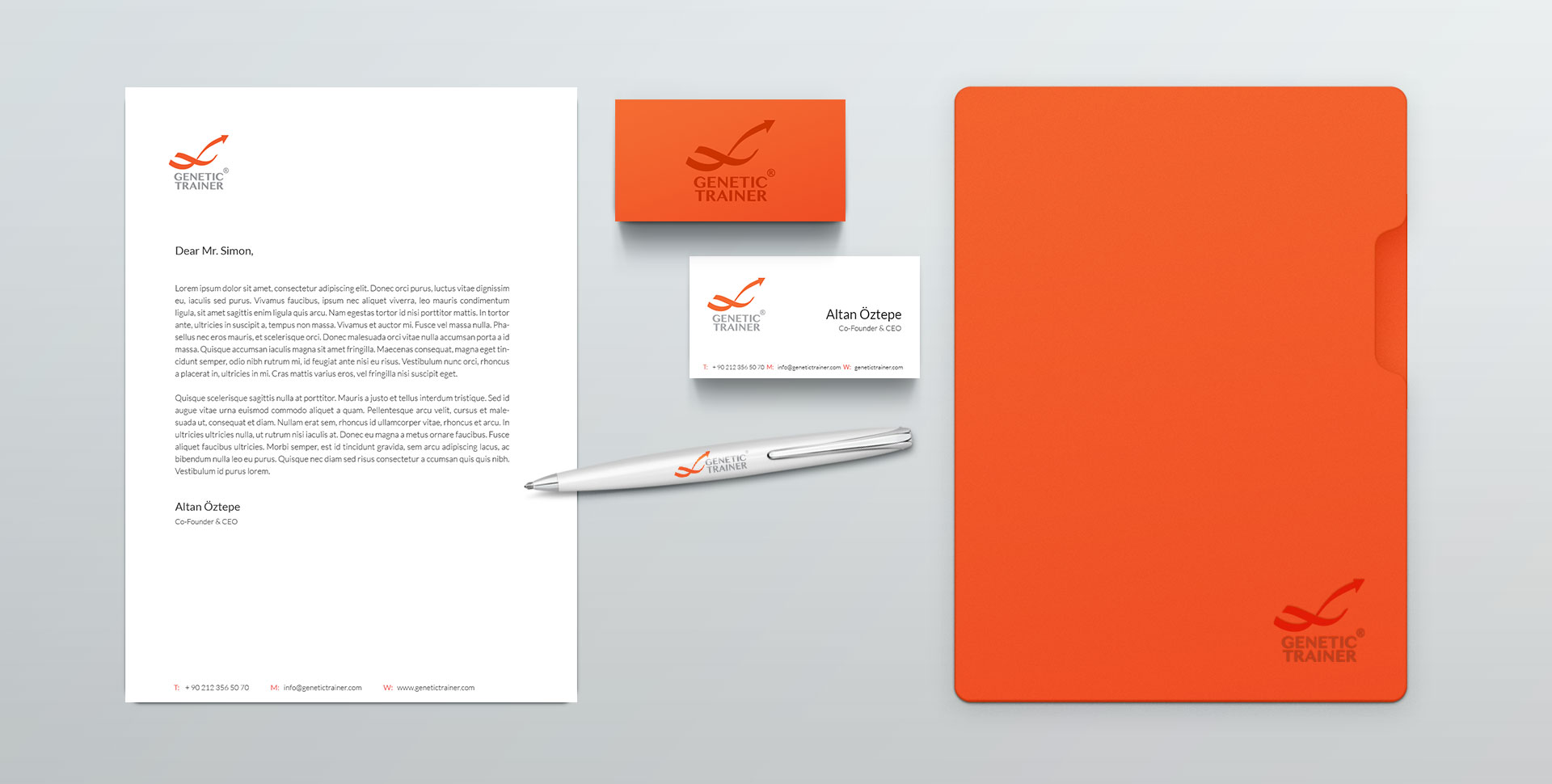 Genetic Trainer Branding