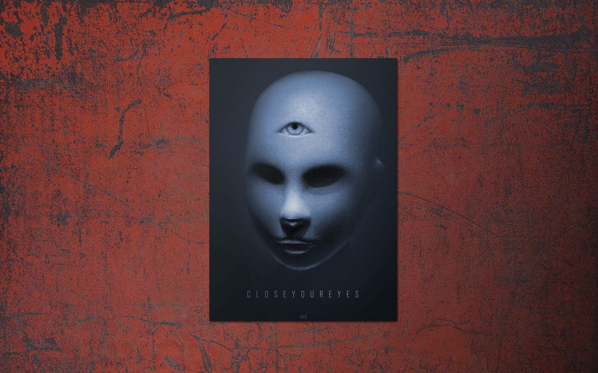 close your eyes poster