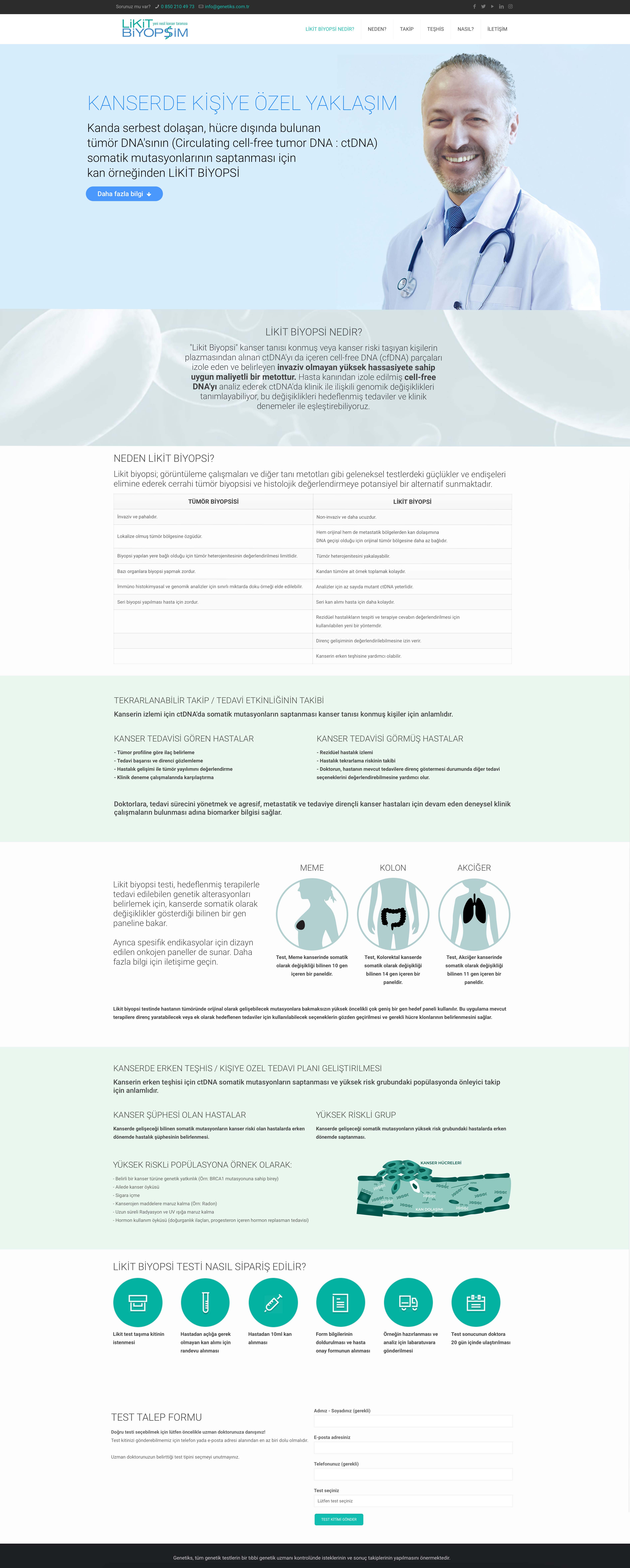 Liquid Biopsy Website